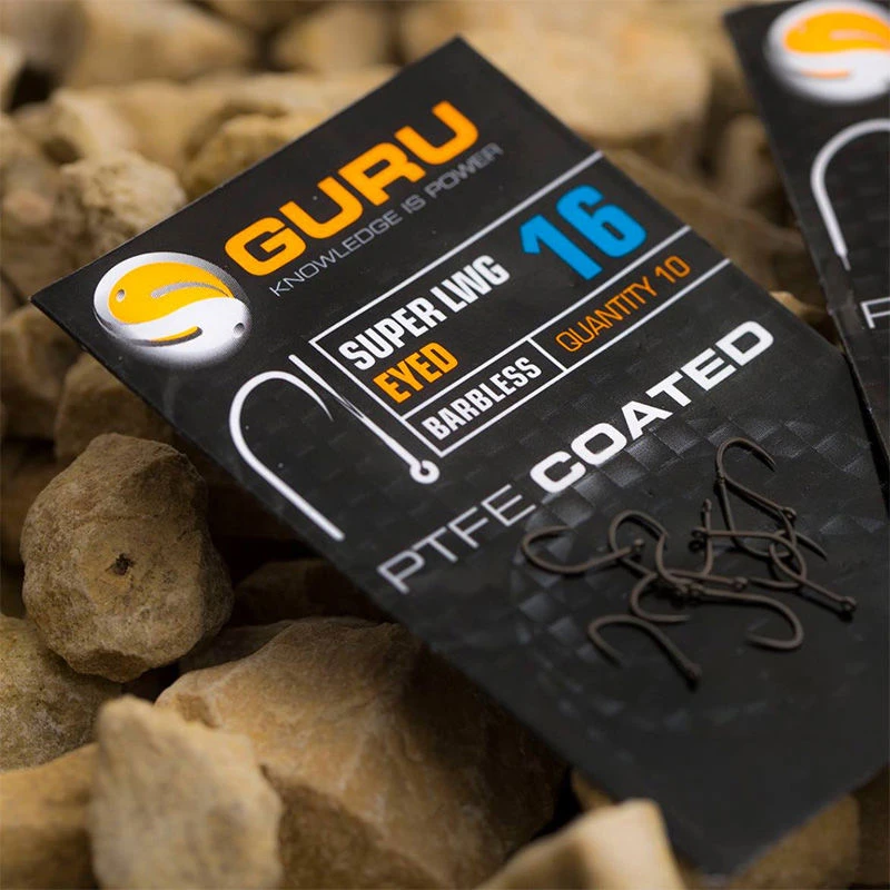 Guru Super LWG Barbless Eyed Hooks